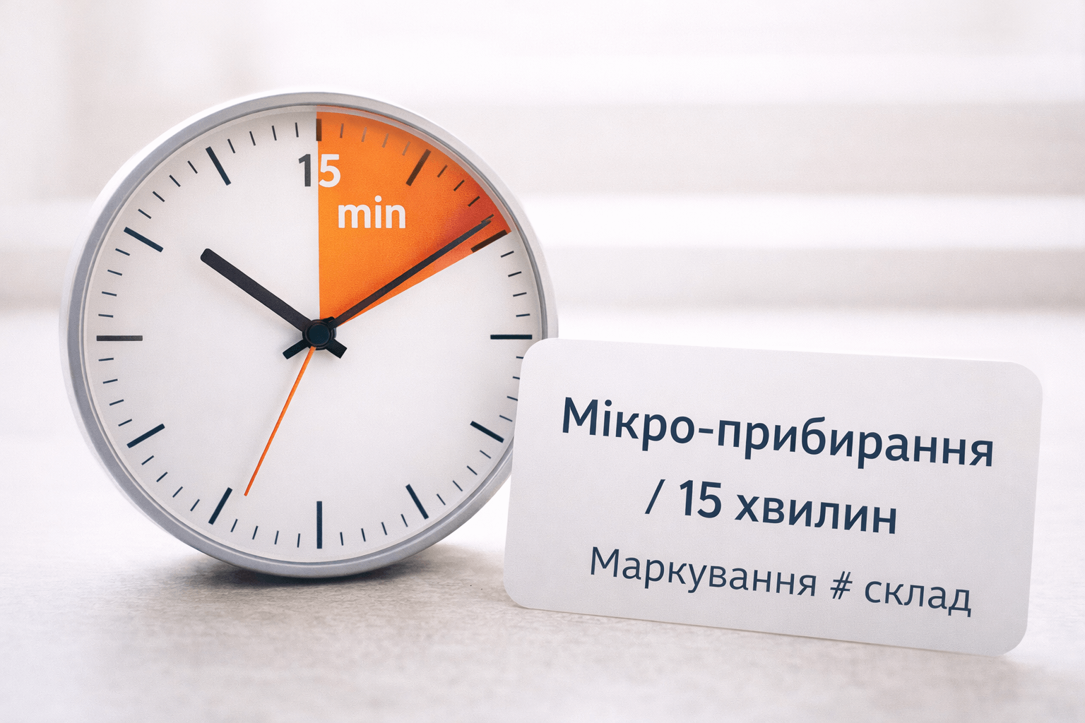 Як навести лад без генерального прибирання