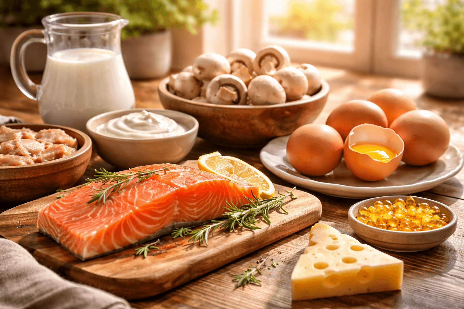 Вітамін D у продуктах — де міститься та особливості отримання