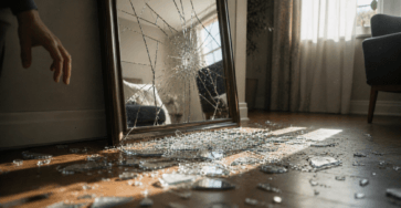 Розбите дзеркало: що говорять традиції і як це пояснюють